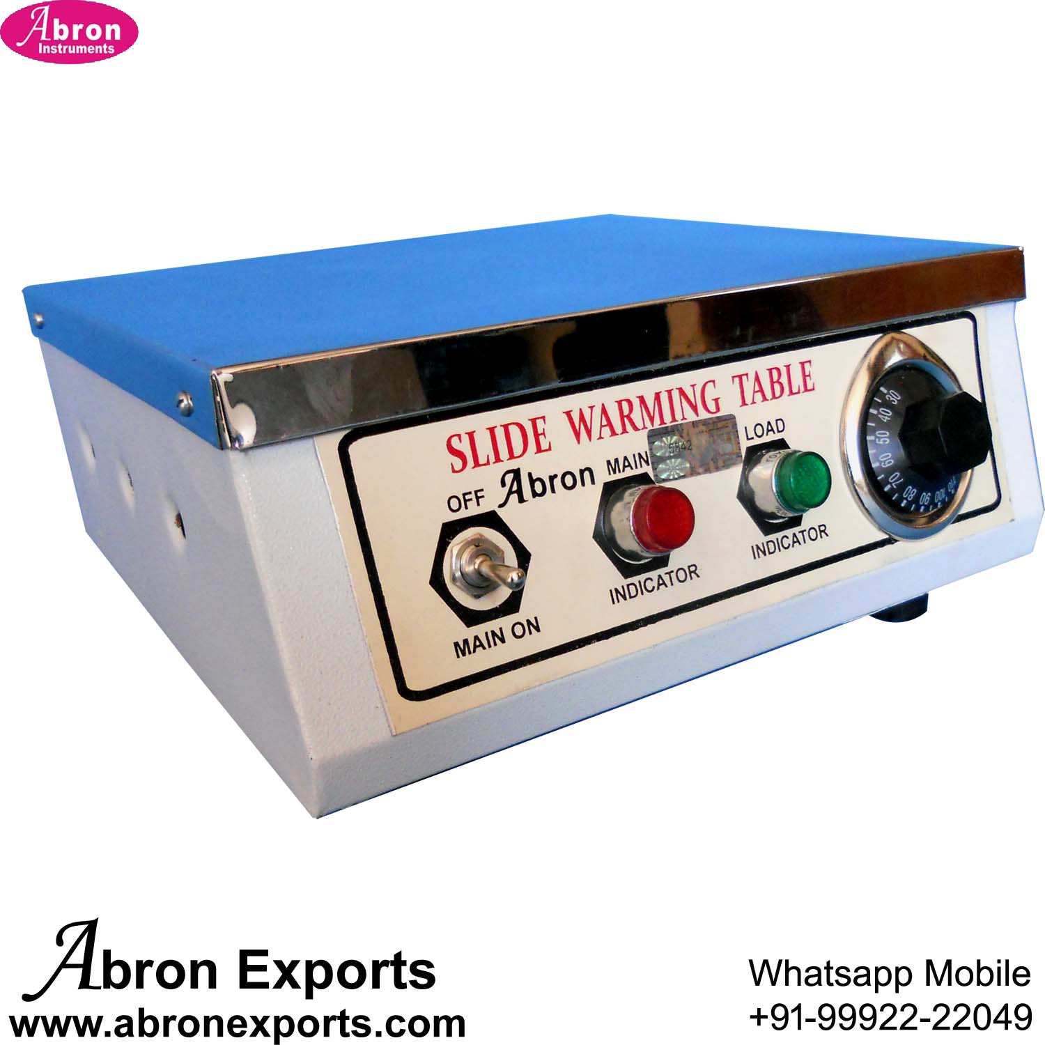 Hot Plate Slide Warming Table 3230x300mm 12 Inch SS Top Dial 60-80C Accurate Steel Body Steel Top AB-92SW Abron AC-372S12 